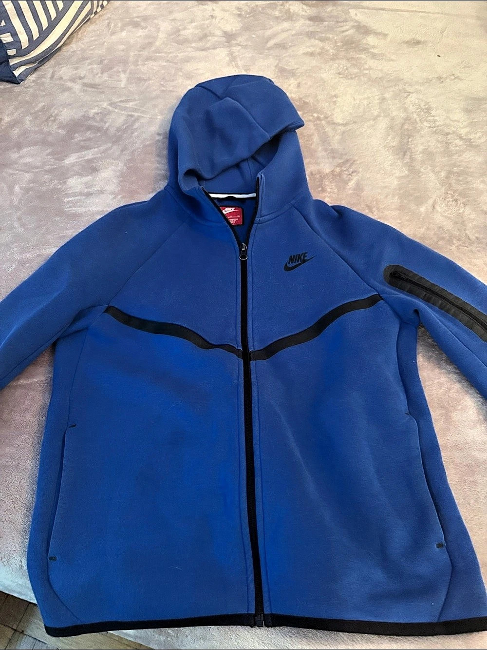 Nike Sportswear Tech Fleece Windrunner Full-Zip Hoodie Blue Full-Zip Hoodie